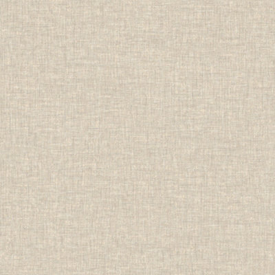 Arthouse Linen Texture Natural Wallpaper 901704 from B&Q