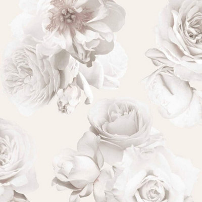 Arthouse Floral Bloom Champagne Paste The Paper Wallpaper 902907