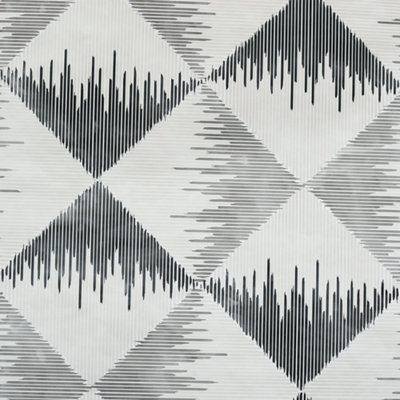 Arthouse Aztec Geometric Mono Wallpaper from B&Q