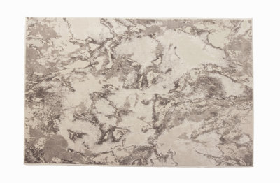 Arthouse Muse Bahia Marble Grey 160 X 230Cm Rug from B&Q