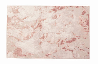 Arthouse Muse Bahia Marble Pink 160 X 230Cm Rug from B&Q
