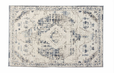 Arthouse Muse Oriental Navy 160 X 230Cm Rug from B&Q