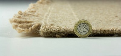 Arthouse Jute Effect Herringbone 160 X Rug 230Cm