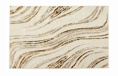 Esselle Home Solar Saturn Natural / Copper 160 X 230Cm Rug from B&Q
