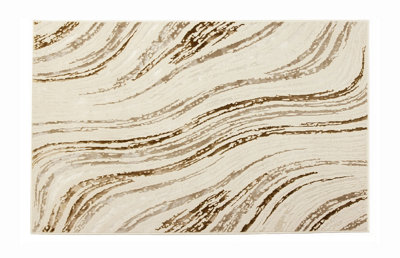 Esselle Home Solar Saturn Natural / Copper 200 X 290Cm Rug from B&Q