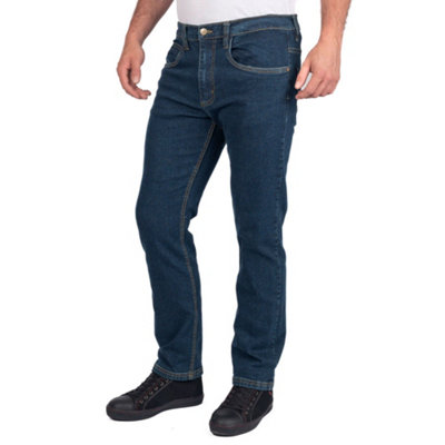 Goodyear Mens Workwear Denim JeansBlue38W (Reg Leg) from B&Q