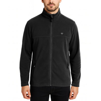 Lee Cooper Workwear Zip Pockets Fleeced Work SweaterBlackXl from B&Q