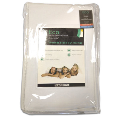 Emma Barclay Three Pass Blackout Pecil Pleat Curtain Liners from B&Q