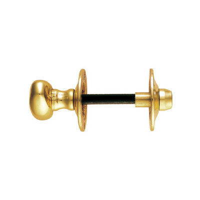Carlisle Brass Polished Brass Oval Thumb Turn With Coin Release  (Aa133) from B&Q