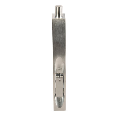 Carlisle Brass Satin Chrome Lever Action Flush Bolt 152mm (Aa80Sc) from B&Q