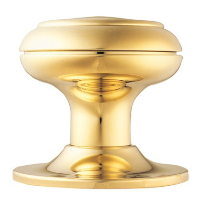 Carlisle Brass Pvd Centre Door Knob (Dl219Pvd) from B&Q