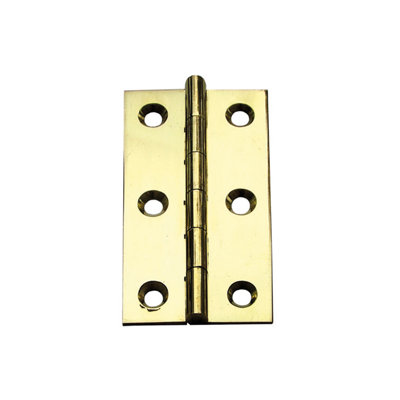 Carlisle Brass Polished Brass Cabinet Hinge (Ftd800C) from B&Q