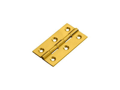 Carlisle Brass Polished Brass Cabinet Hinge (Ftd800D) from B&Q