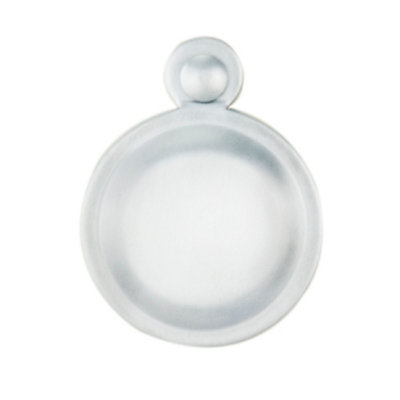 Carlisle Brass Satin Chrome Covered Escutcheon Satin Chrome (M42Sc) from B&Q