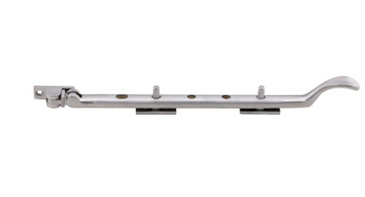 Carlisle Brass Satin Chrome Victorian Casement Stay 210Mm Satin Chrome (M44csc)