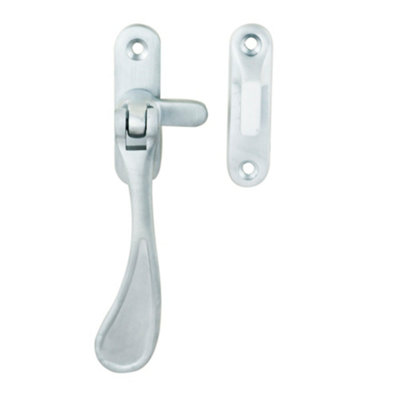 Carlisle Brass Satin Chrome Casement Fastener Reversible (M73Sc) from B&Q