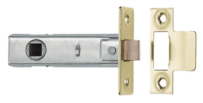 B&Q -  Electro Brassed Tubular Latch 64mm (Tl1)