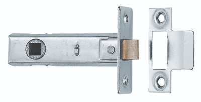 Carlisle Brass Nickel Plate Tubular Latch 76mm (Tl4) from B&Q