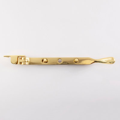 Carlisle Brass Polished Brass Bulb End Casement Stay (Wf12C) from B&Q
