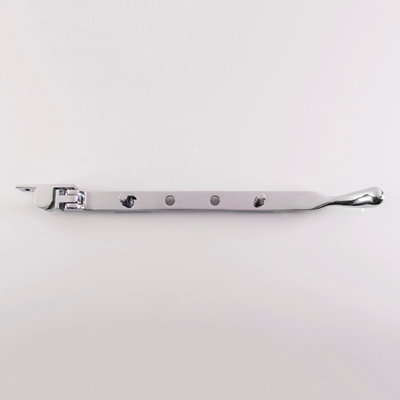 Carlisle Brass Polished Chrome Bulb End Casement Stay (Wf12Scp) from B&Q