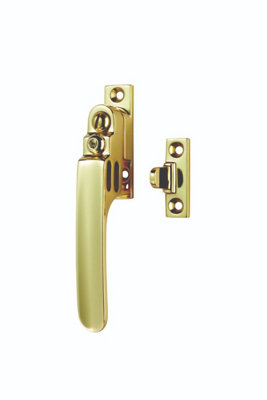 Carlisle Brass Polished Brass Locking Casement Fastener With Night Vent (V1007Lck) from B&Q