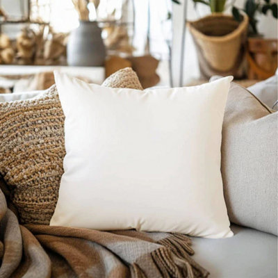 British Wool Cushion Insert 24 Inch Pack Of 1 Cotton Cover And British Wool Filling from B&Q