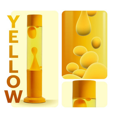 Nova Baby Yellow Liquid & Orange Wax from B&Q