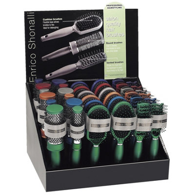 151 Assorted Colours And Styles Enrico Shonnali Hair BrushOne Supplied from B&Q