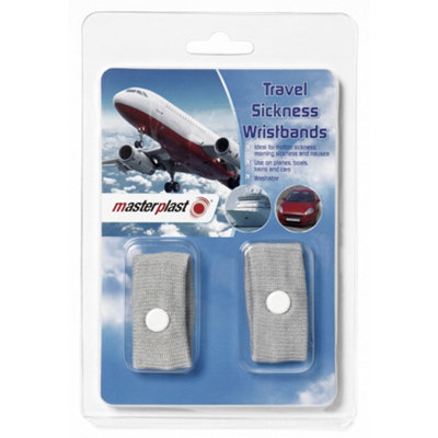 Travel Log 2 X Anti Nausea Sickness Motion Travel Sick Wrist Bands Car Sea Plane - Image 4