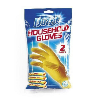 Duzzit Household Gloves Medium 2pk - Image 4