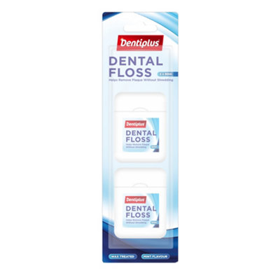 Pack Of 2 Claradent Dental Floss (50M) from B&Q