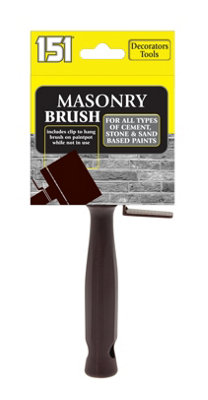 Masonry Wall Stone Brick Paint Brush 13 X 4Cm from B&Q