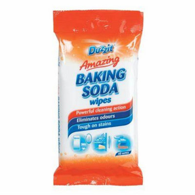 Duzzit Amazing Baking Soda Wipes 40 Pack from B&Q
