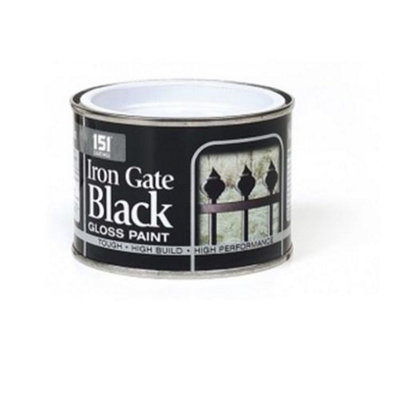 Black 151 Iron Gate Gloss Paint - 180Ml