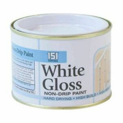 151 Non Drip White Gloss180MlHard DryingHigh BuildHigh Performance