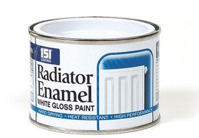151 Radiator Enamel Gloss Paint - 180Ml White