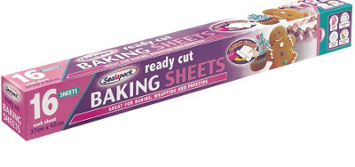 B&Q - 151 Sealapack 16 Ready Cut Non Stick Baking Paper Sheets Wrap Freeze 37Cm X 42Cm