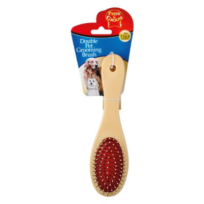 B&Q -  Double-Sided Slicker Brush For Dogs