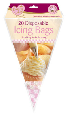 Pack of 20 Queen Of Cakes Disposable Piping Icing Bags - Image 4