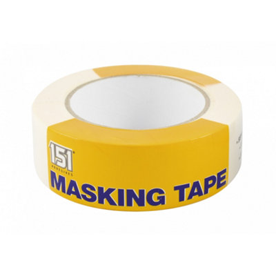 151 Masking Tape 50M X 38mm X 0.13mm from B&Q