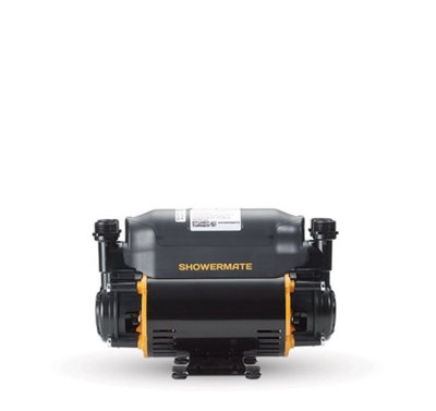 Stuart Turner Showermate S2.6 Bar Standard Twin Shower Pump Black 47344 from B&Q