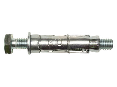 Masonmate 0865L1615 Loose Bolt Shield Anchor M16 X 15mm 10 Mamsalbm1615 from B&Q
