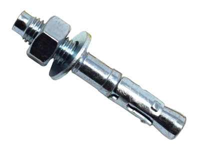 Masonmate 0841Eta580080 Zinc Plated Through Bolt M12 X 80mm 50 Mamtbzm1280 from B&Q