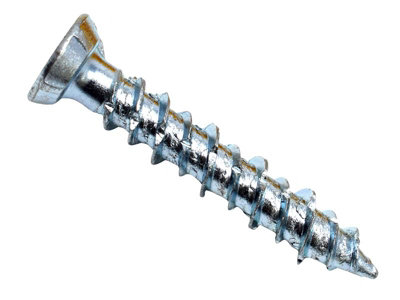 B&Q -  0869T7542 Self Tapping Concrete Frame Screw 7.5 X 42mm 100 Mamcfs7542