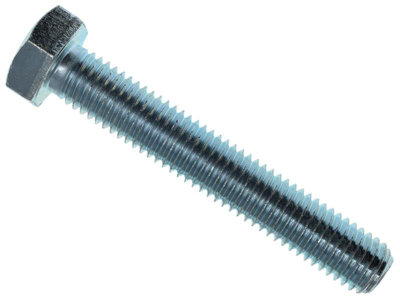 Metalmate Memhts1275 High Tensile Set Screw Zp M12 X 75mm (Box 25) Memhts1275 from B&Q