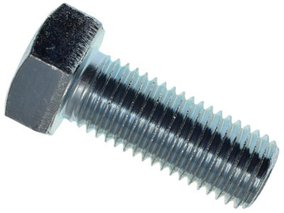 Metalmate Memhts1640 High Tensile Set Screw Zp M16 X 40mm (Box 25) Memhts1640 from B&Q