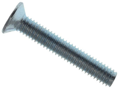 Metalmate Memmscsk0525 Machine Screw Pozi Compatible Csk Zp M5 X 25mm Box 50 Memmscsk0525 from B&Q