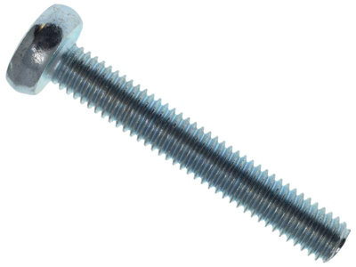Metalmate Memmspan0640 Machine Screw Pozi Compatible Pan Head Zp M6 X 40mm Box 25 Memmspan0640 from B&Q