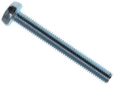 Metalmate Memmspan0650 Machine Screw Pozi Compatible Pan Head Zp M6 X 50mm Box 25 Memmspan0650 from B&Q