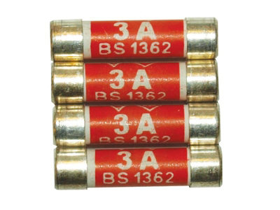 Dencon Sp3 Fuses 3 Amp X 10 Sp3 Dcn1583 from B&Q